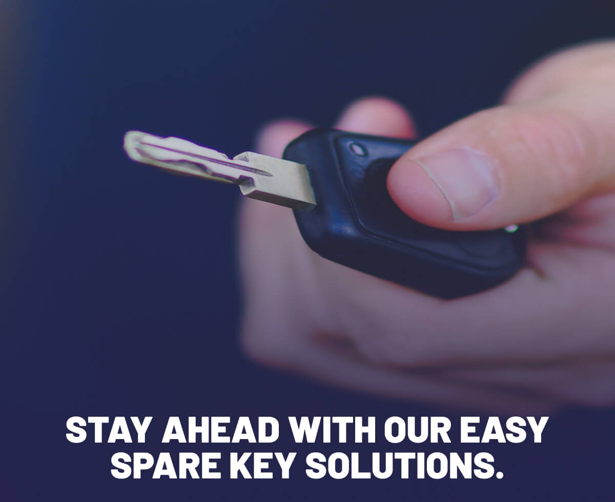 Stay ahead with our easy spare key solutions