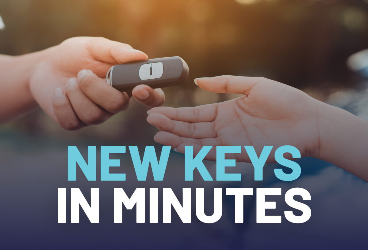 New keys in minutes