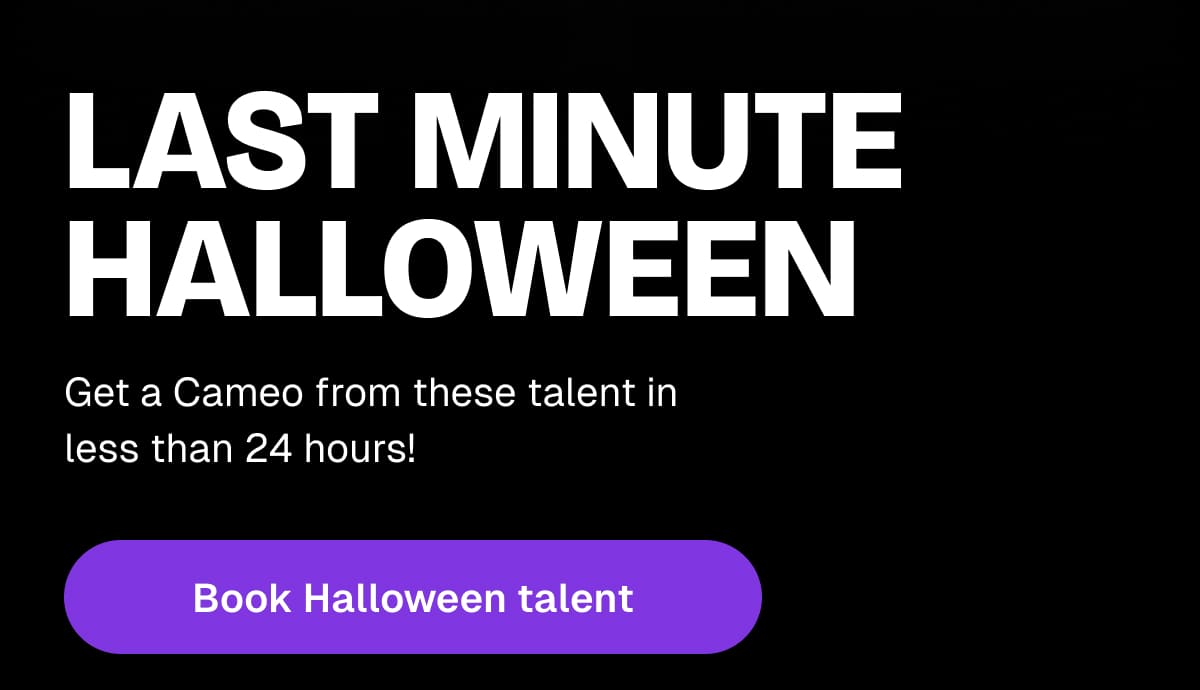 Last Minute Halloween on Cameo