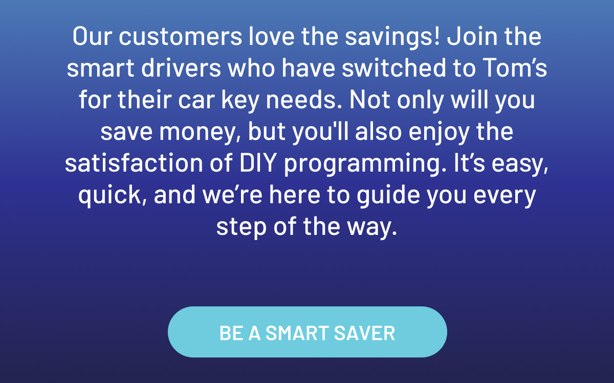 Be a Smart Saver.