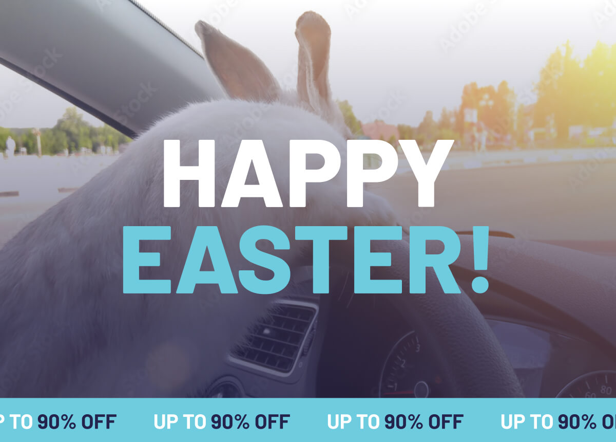 Happy Easter! Up to 90% Off