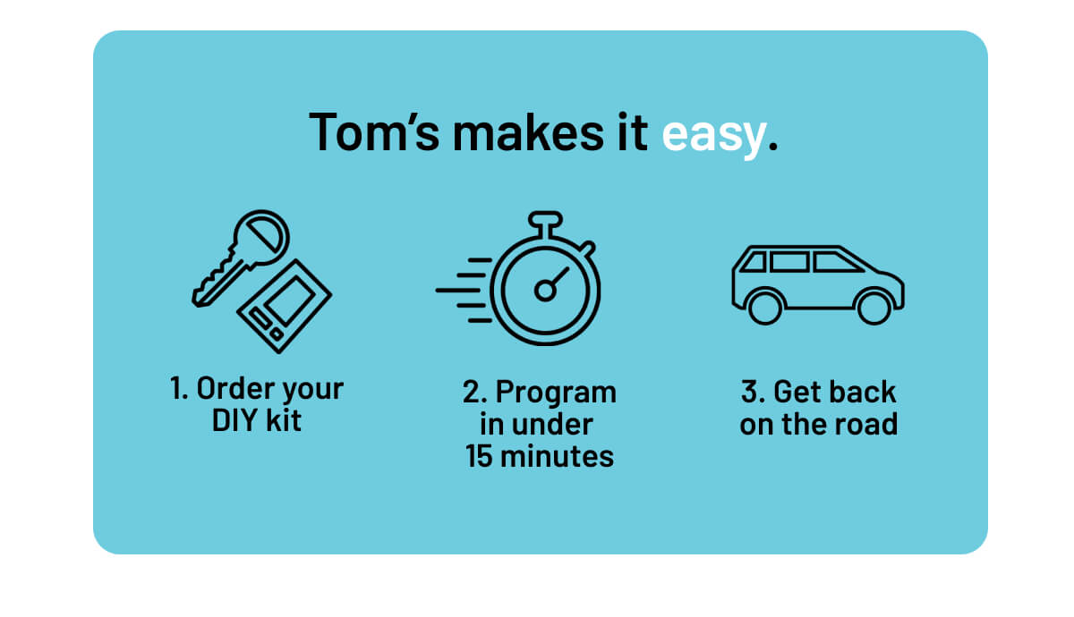 Tom’s makes it easy.