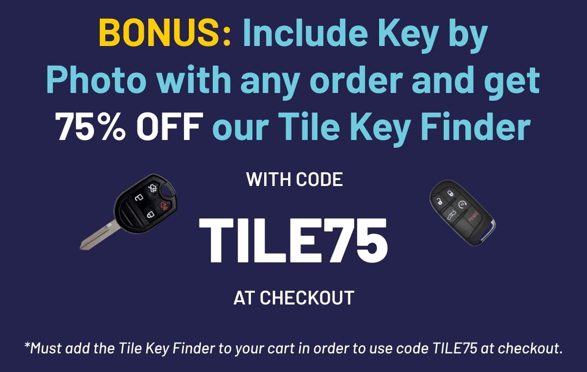 75% Off Tile Key Finder