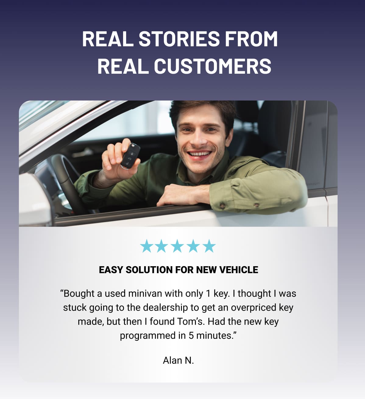 Real Stories from Real Customers