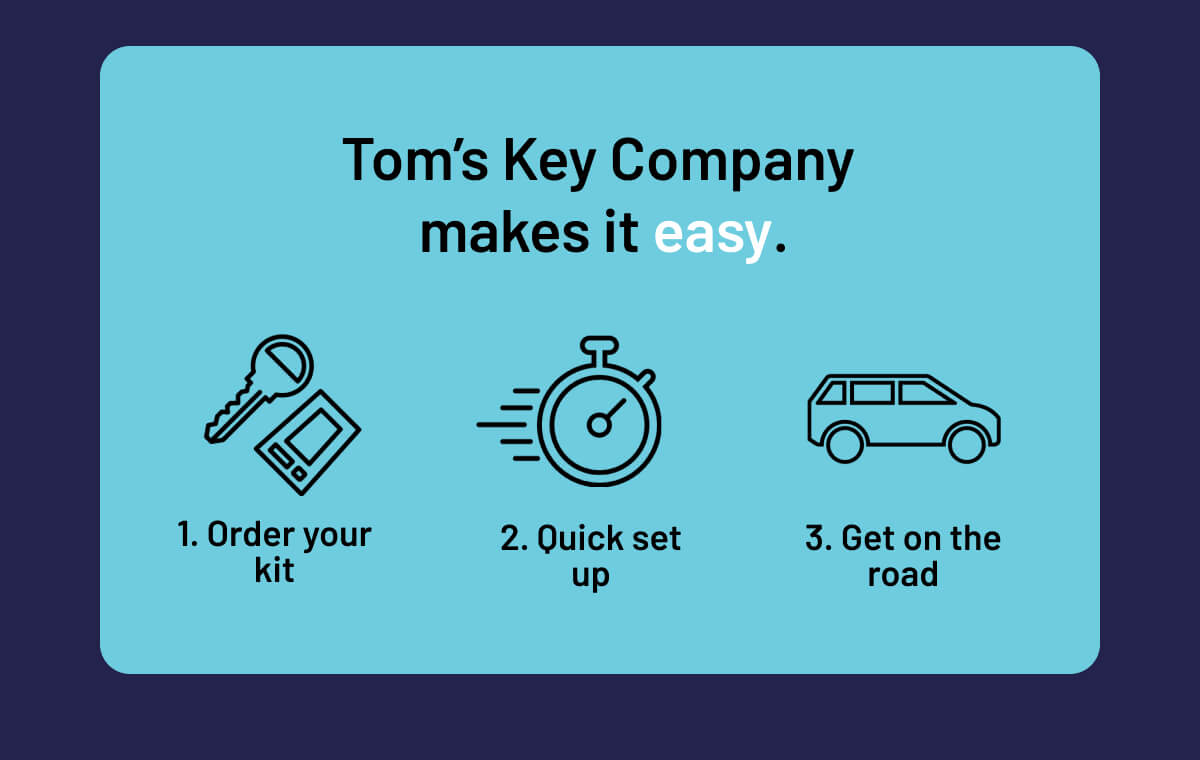 Tom's Key Company makes it easy.