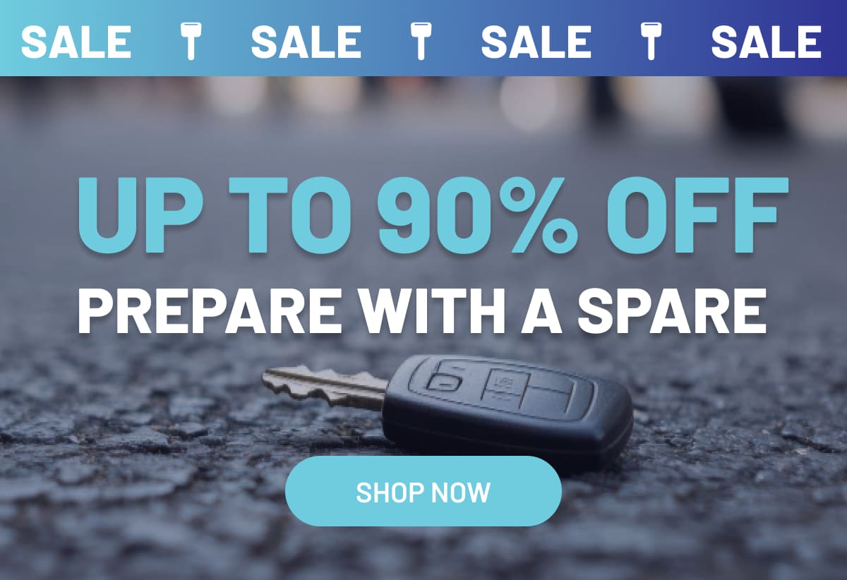 Up to 90% Off: Prepare with a Spare