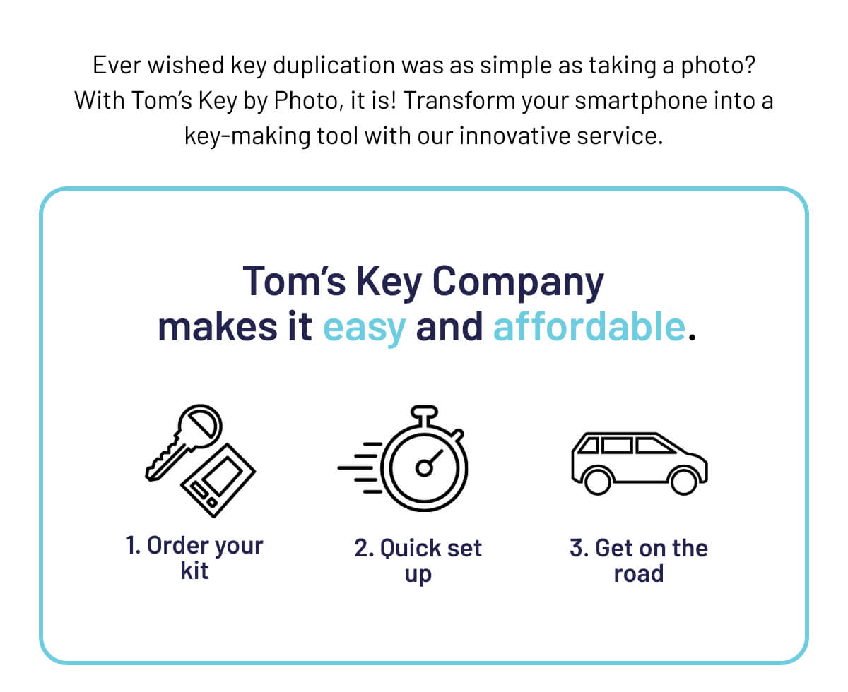 Tom's Key Company makes it easy and affordable