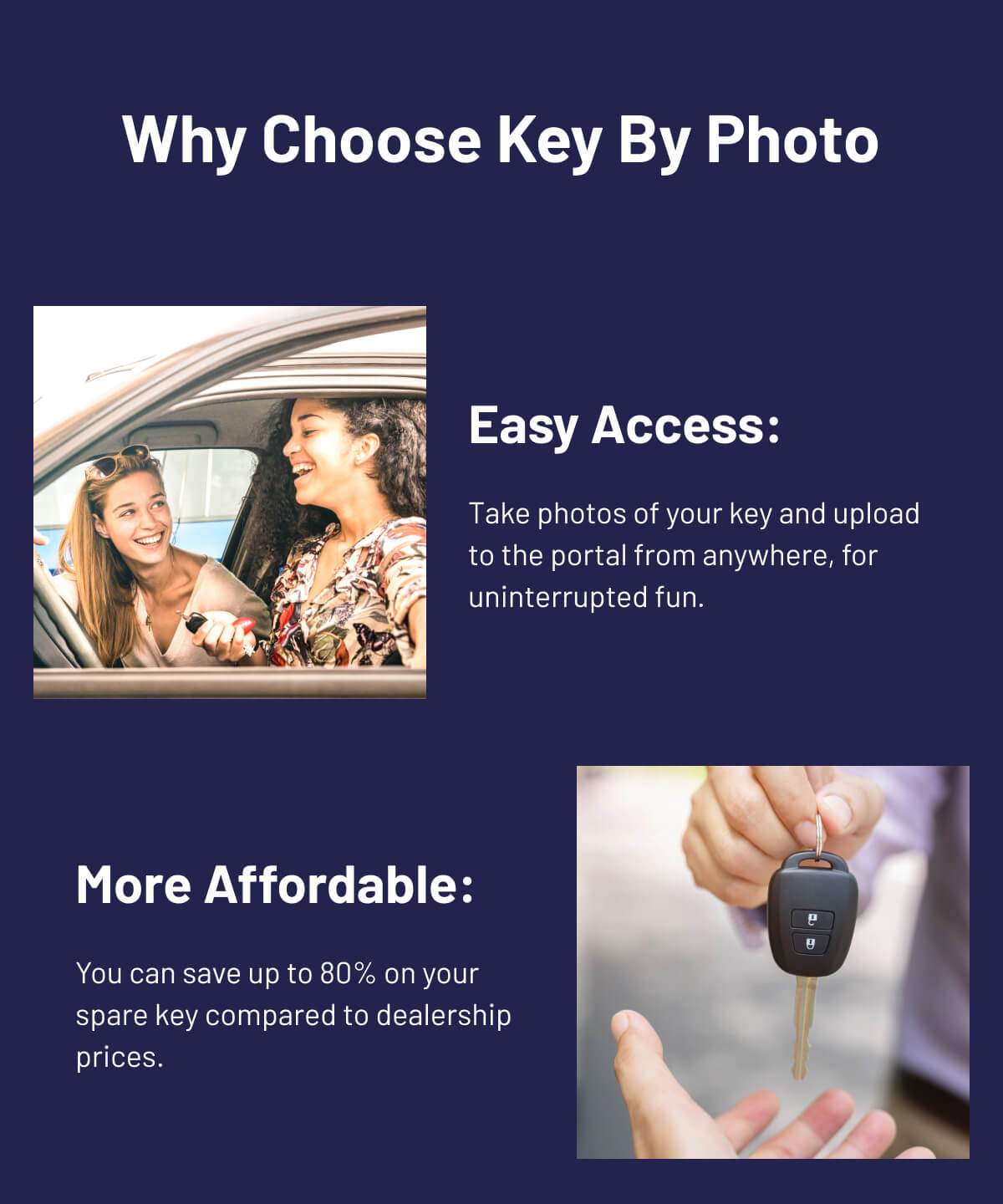 Why choose key by photo