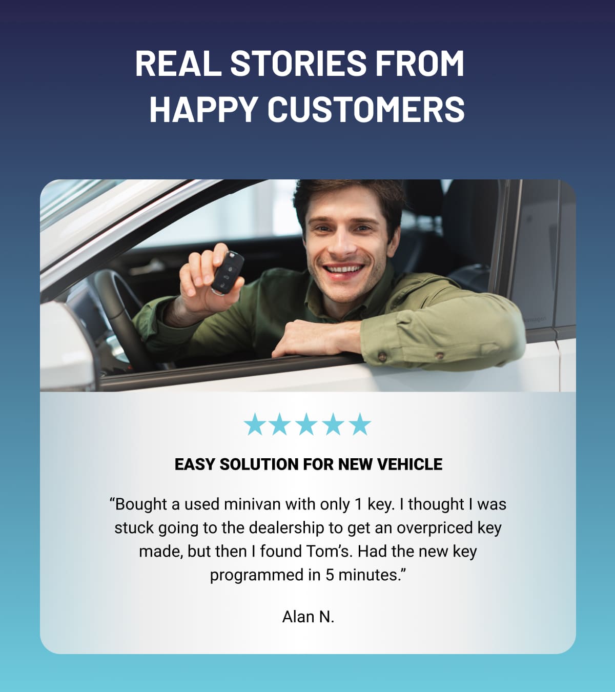 Real Stories From Happy Customers