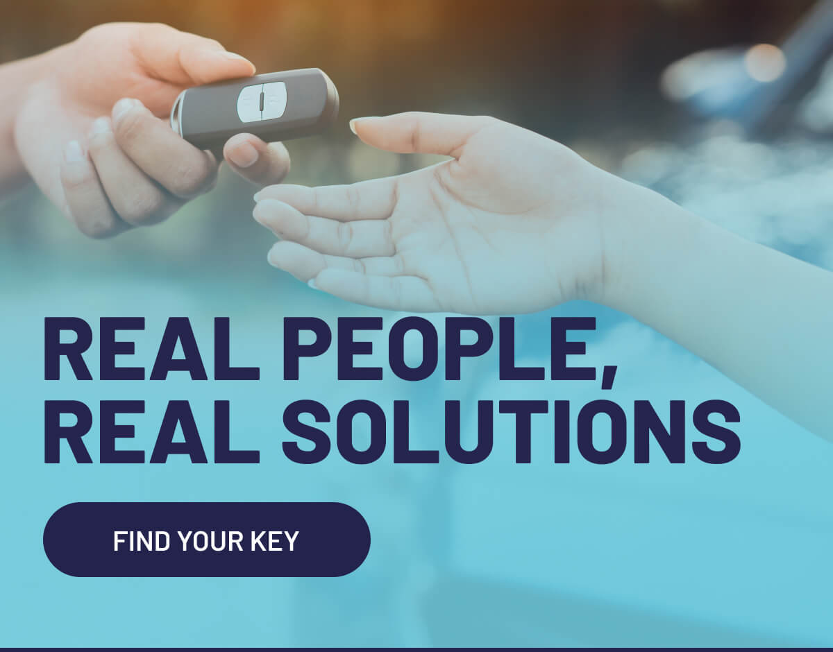 Real People, Real Solutions; Find Your Key