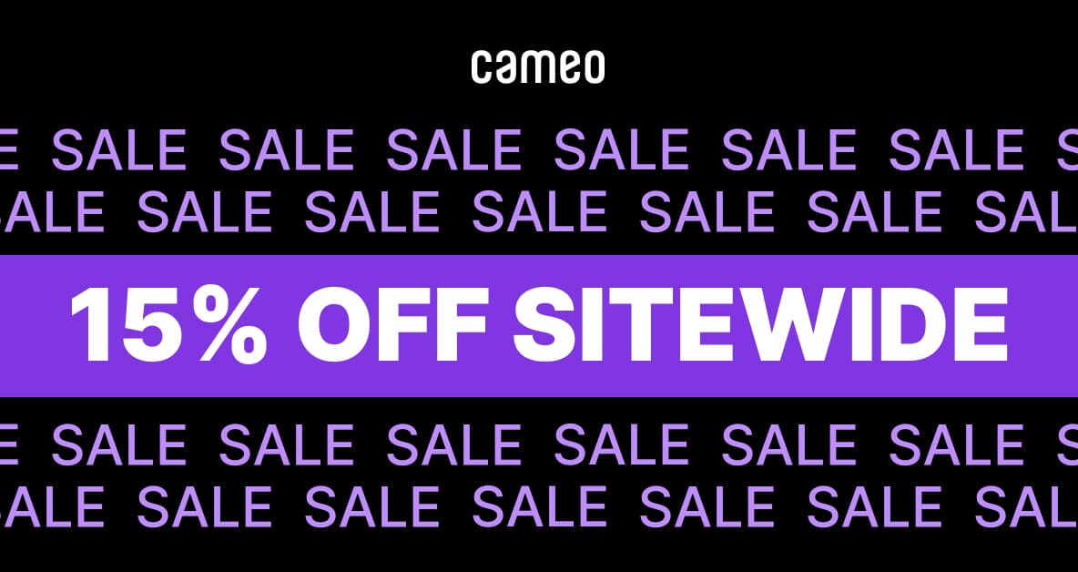 15% OFF SITEWIDE